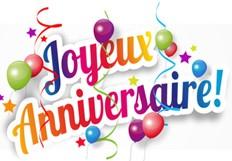 Joyeux anniversaire